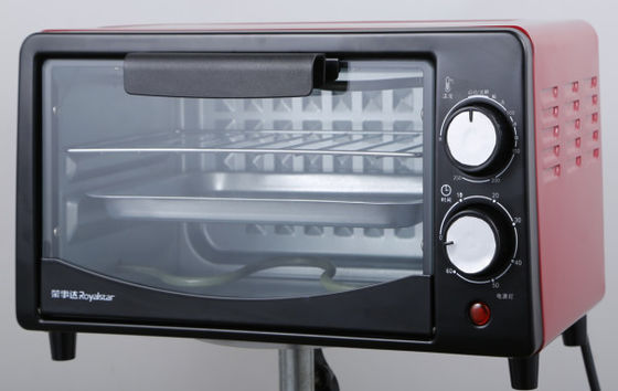 Grillcountertop Oven 10 van de Convectie Elektrische Broodrooster in met Toostpizza en Rotisserie 750W
