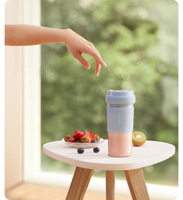 6 bladen BPA Vrij Plastic Draagbaar Elektrisch Juice Cup Blender Za Smoothie Juicer